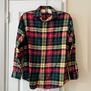 Lands End men’s flannel shirt size Medium- great condition